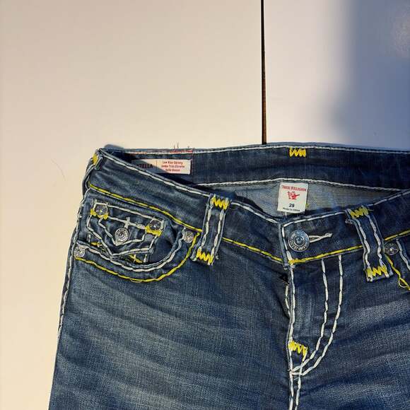 Y2K Vintage True Religion Stella Skinny Jeans USA - Picture 4 of 6